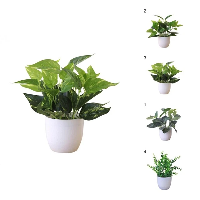 Planta de follaje artificial decoración realista simulación decorativa viva follaje