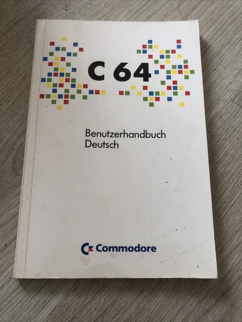 Notice Manual Commodore C 64 Benutzerhandbush
