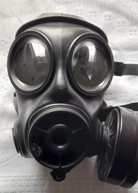 British Army Avon Gas Mask Respirator.