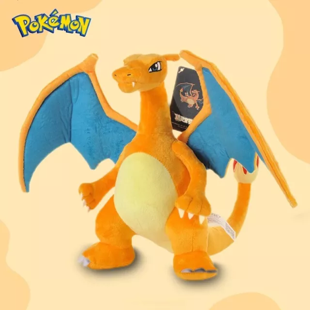 🔥 Peluche Pokémon DRACAUFEU CHARIZARD 25 cm NEUVE 🔥