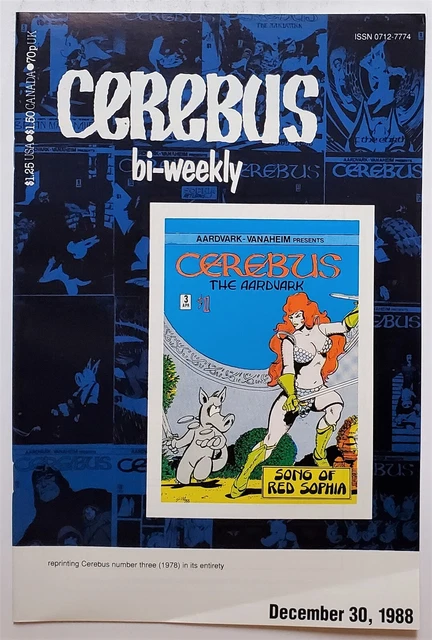Cerebus Bi-Weekly #3 (Dec 1988, Aardvark-Vanaheim) FN