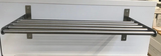 IKEA GRUNDTAL KÜCHE Zuhause Wandregal Regal Halter, Edelstahl