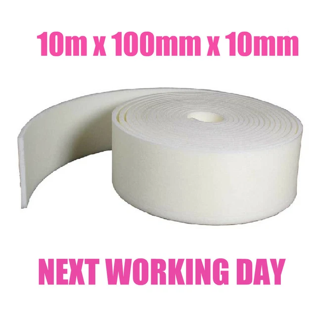 EXPANSION JOINT FILLER Foam Roll 10m x 100mm £12.99 PicClick UK