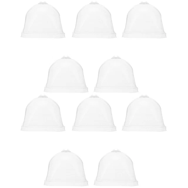 2 PCS Plastik Abdeckung Für Blumentöpfe Pflanzenglockenkuppel
