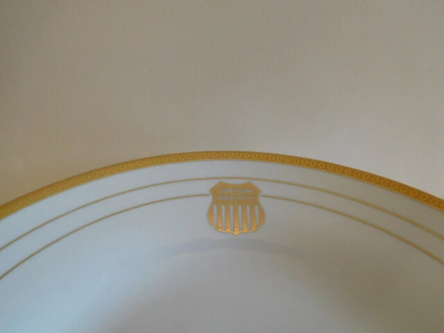 Railroad-Union Pacific 8" Bowl Safety China Pattern 2