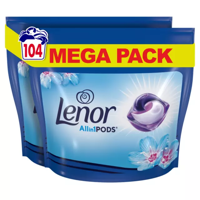 104 Stk Lenor All-in-1 Pods Aprilfrisch Vollwaschmittel Waschmaschine