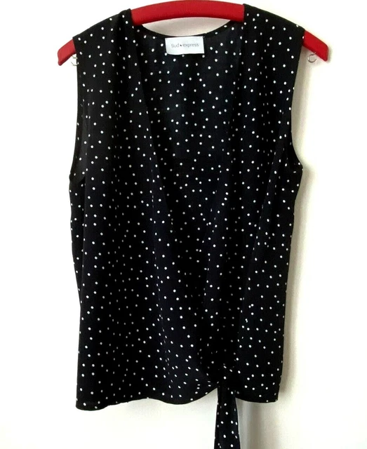 Chemise Sans Manches Kingsland 'Paisely' Blanche Scintillante – Taille XS Femme