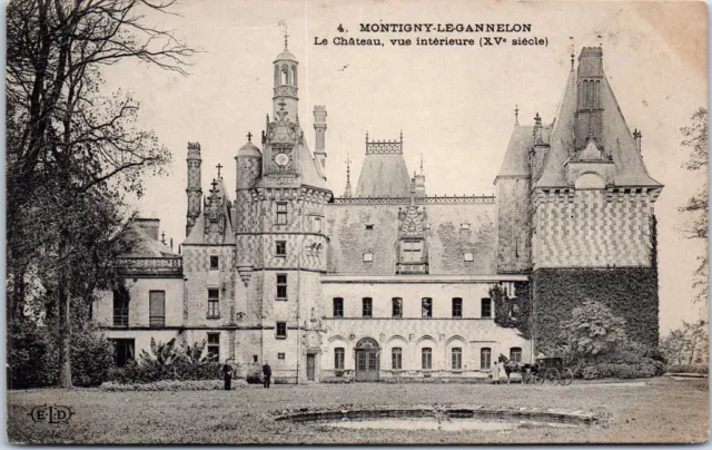 28 MONTIGNY LE GANNELON Carte postale ancienne /REF -VP5135