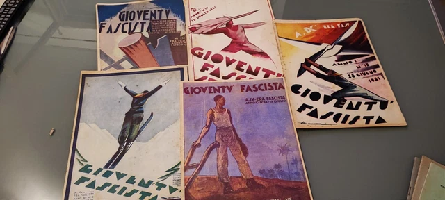 Gioventù Fascista 1931 5 Pezzi