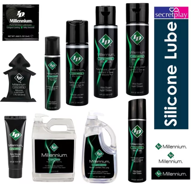 ID Millennium Lube | Silicone Based Lubricants | 30ml 65ml 130ml 250ml 500ml