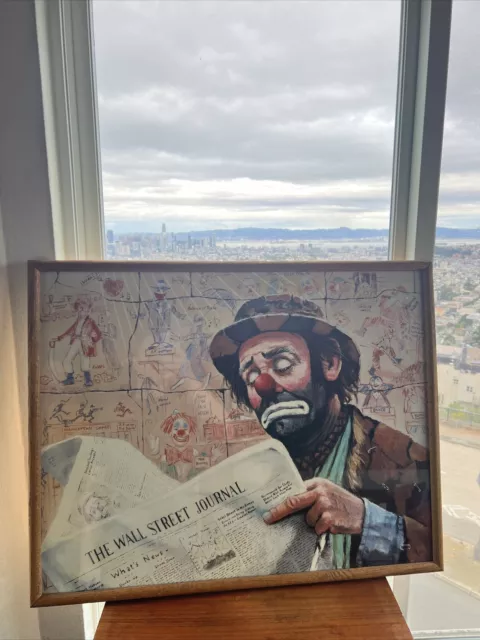 Emmett Kelly Circus Collection "The Tycoon" - 28x22