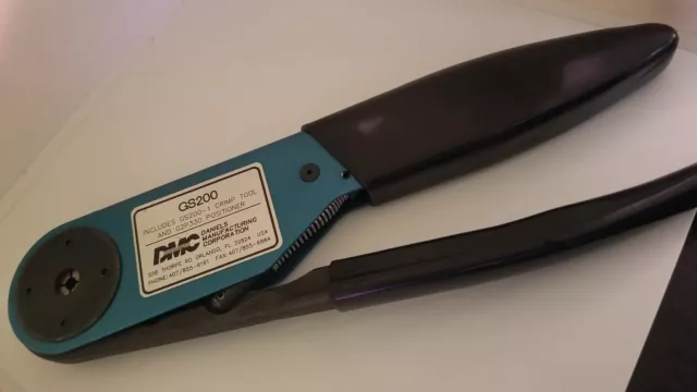 OUTIL DE SERTISSAGE À MAIN DMC Daniels gs200 CRIMPER