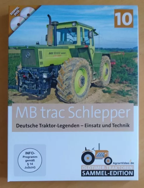 Oldtimer-Traktoren Sammeledition Nr.10 MB trac (2er DVD-Box) --> NEU & OVP