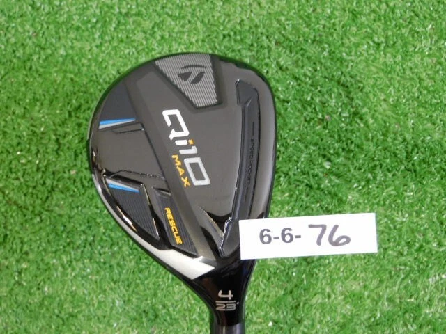 TaylorMade Qi10 MAX Rescue 4 UT / 23° Amazon.com : TaylorMade Qi10 MAX Rescue 23 * 4H Hybrid
