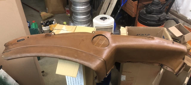 1971-1974 AMC JAVELIN AMX DASH PAD Tan  Dashboard A/C