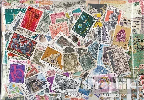 Briefmarken Luxemburg 200 verschiedene Marken