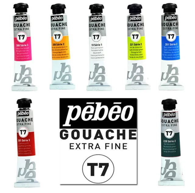 PEBEO Super Fine Artists Gouache -  20ml Tubes -  Series 1, 2 and 3