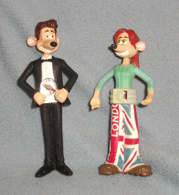 FLUSHED AWAY 2006 McDonald's Happy Meal Toys Rita Malone Roddy St