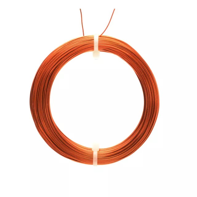 0.50mm ENAMELLED COPPER WIRE, MAGNET WIRE, COIL WIRE 100g Coil (57mtrs)