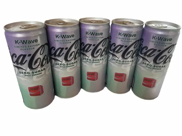 Coca Cola K-Wave Limited Edition Flavour 250ml Zero Sugar