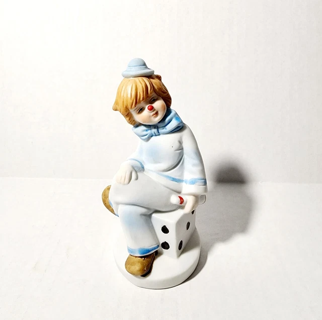 Goebel Childhood Memories Little Clown Figurine Gerhard Skrobek  1983