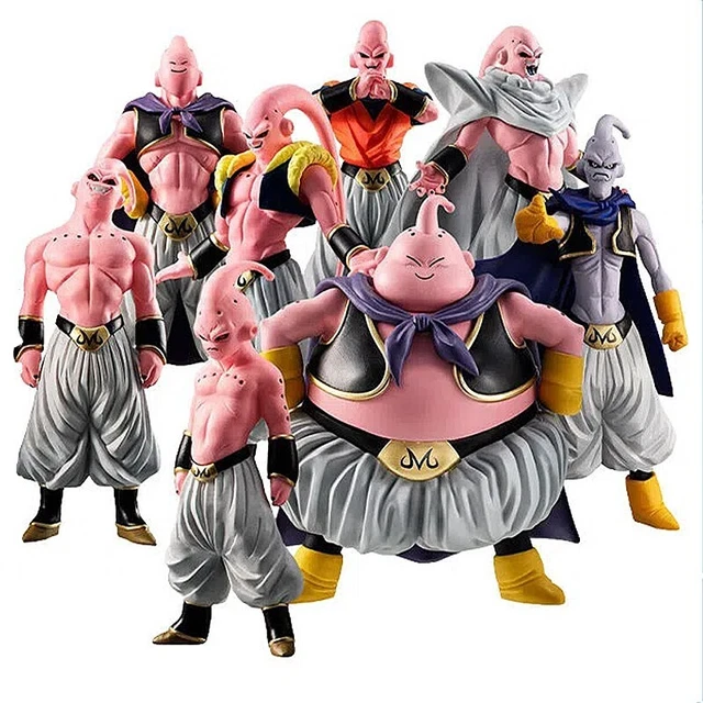 LOT de 8 Figurines Collection  DRAGON BALL Z  MAJIN BUU, 7 à 11 Cm PVC