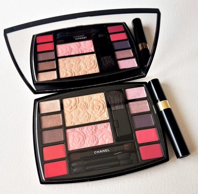 CHANEL Travel Makeup Palette HARMONIE DE CAMELIAS with Travel Mascara CHANEL Travel Makeup Palette HARMONIE DE CAMELIAS with Travel Mascara