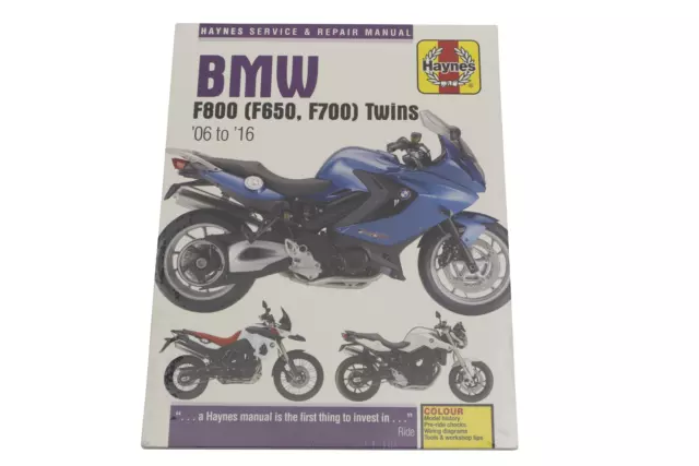 Haynes 4872 Manuale Di Officina Bmw F 800 R Abs 2011