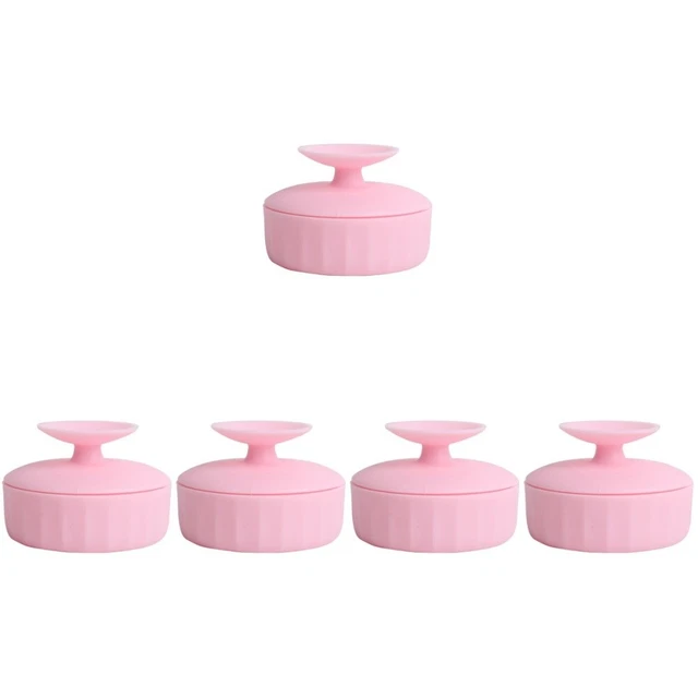 5pcs Nettoyer de brosses de maquillage portable Nettoyant outil de maquillage
