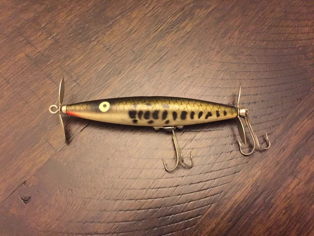 VINTAGE HEDDON DYING Flutter Fishing Lure $100.00 - PicClick