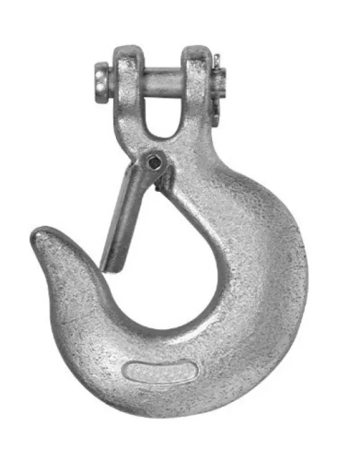 Campbell T9700424 1/4" Zinc Clevis Slip Hook With Latch