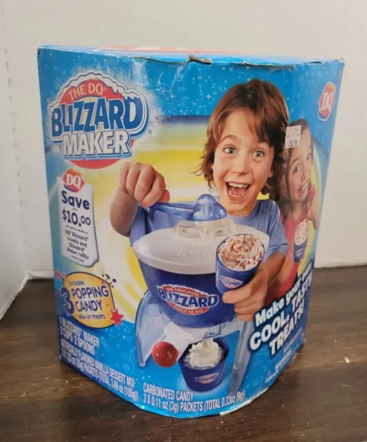 Dairy Queen Blizzard Maker Cool Tasty Treats DQ Ice Cream SpinMaster New SEALED