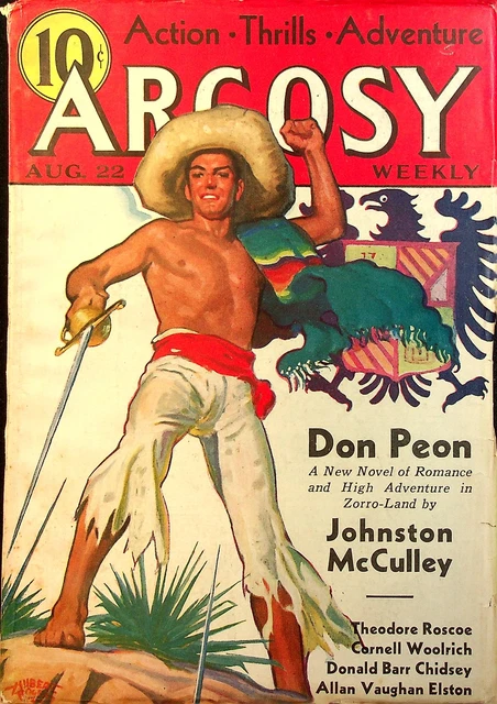 Argosy Part 4: Argosy Weekly Aug 22 1936 VG