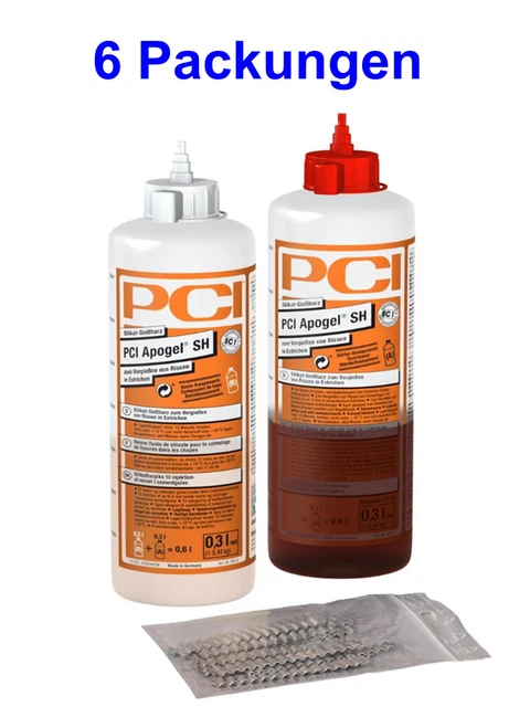 PCI Apogel SH 6 x 0,6 L resina fusa resina fusa per massetto resina reattiva resina