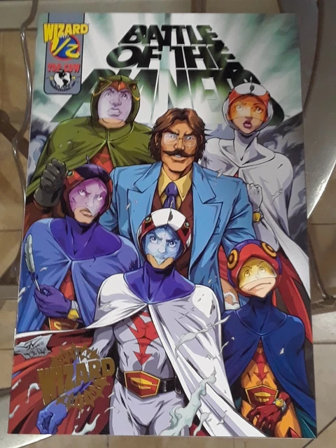Battle Of The Planets #1/2 Gold Foil (2002 Top Cow / Wizard)