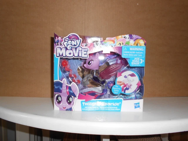 MY LITTLE PONY The Movie TWILIGHT SPARKLE flip & flow seapony figure £6 ...