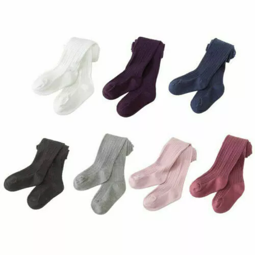 Pantyhose Warm Socks Pants Tights Girls Well Stockings Kids Toddler Cotton Baby