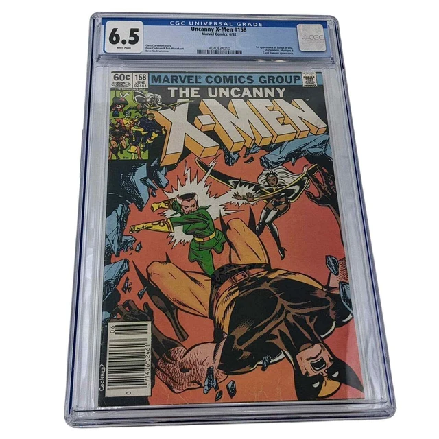 Uncanny X-Men (Vol 1) #158 - CGC 6.5 (Marvel, 1982) 1st Rogue in Title