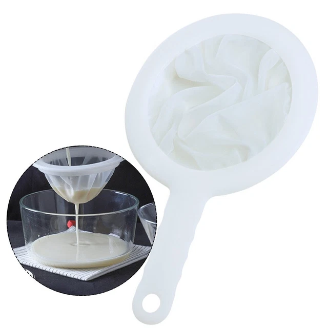 1 pieza Coladores de leche de soja de nailon Gadgets Colador de nailon Filtro PP Totalmente Nuevo