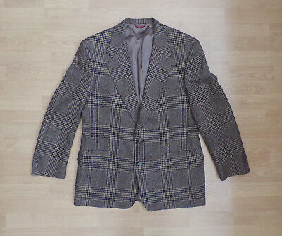 Men'S True Vintage Hart Schaffner Marx + giacca di Tweed Cappotto Blazer su misura B3-B8