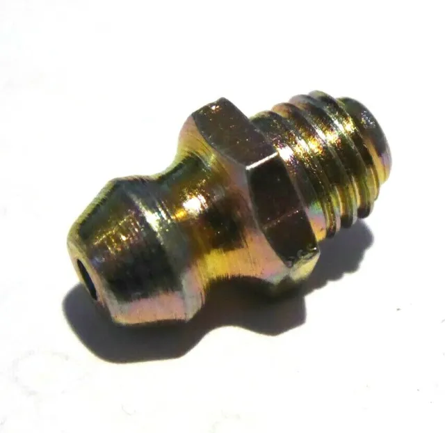 Grease Nipple For Hub, 1/4" Unf, Compatible With Massey & Ford Nh Tractors