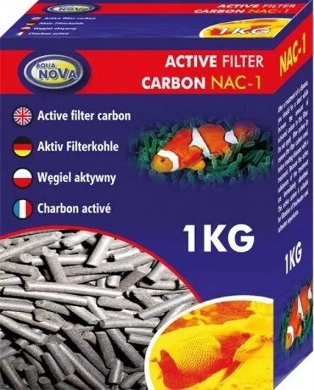 Aktivkohle Filterkohle Filtermaterial entfernt Chemische Organische Stoffe 1 kg