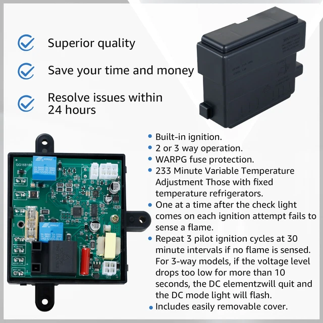 WATERWICH RV Refrigerator Circuit Board Compatible With