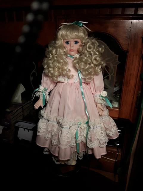 Heritage Collection Limited Edition vintage  Laura Porcelain Doll 18 Inches
