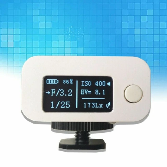 ZB_M08 Light Meter Photography Set Top Reflection Flenda Hot Shoe Light Meter