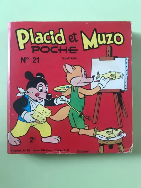 BD petit format Placid et Muzo n°21 (poche)