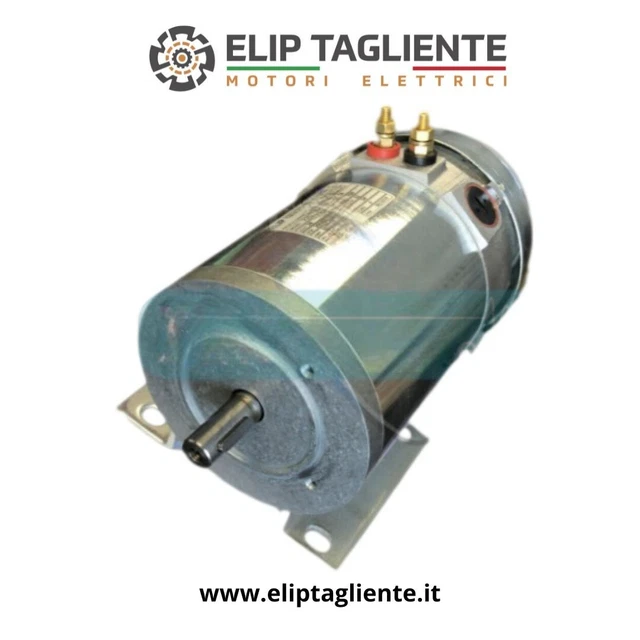 Moteur DC 12V/24V 200W – Vitesse 2600 Tr/min – 0.25HP – Moteur à Courant Continu Neuf