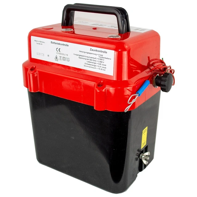 Weidezaun Batteriegerät Eider BE 300 - Elektrozaun Akku Zaun Batterie