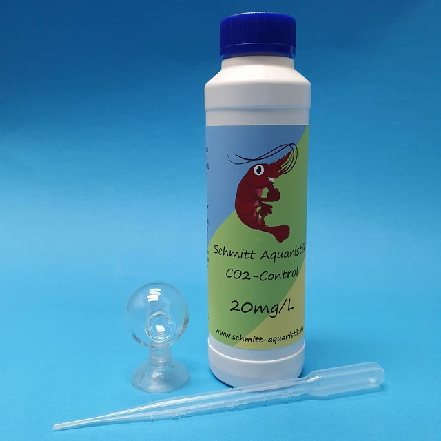 CO2 Dauertest 20mg/L (Dropchecker rund + 250mL Indikatorlösung + Pipette)