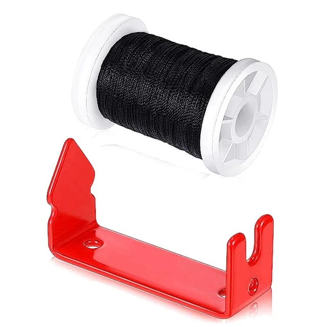 2 Pieces Bowstring Serving Thread Peep Sight Installer Bow Accessories W3X5